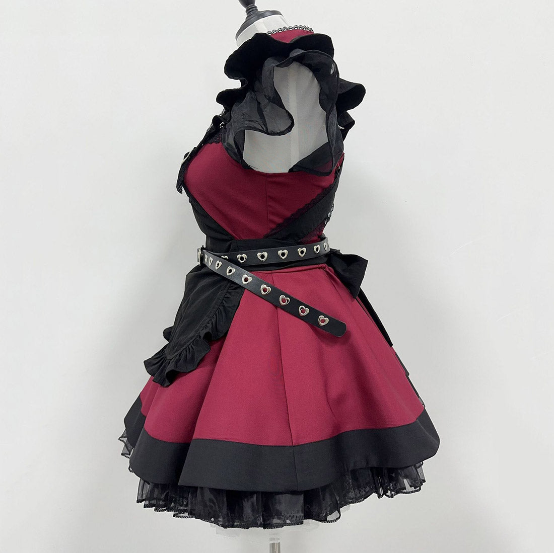 Lolita Bow Black Maid Dress SE23786