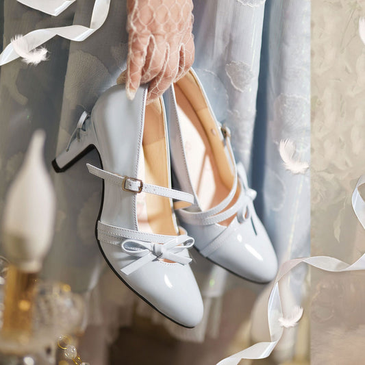 Lolita Bow Heels Shoes SE23203