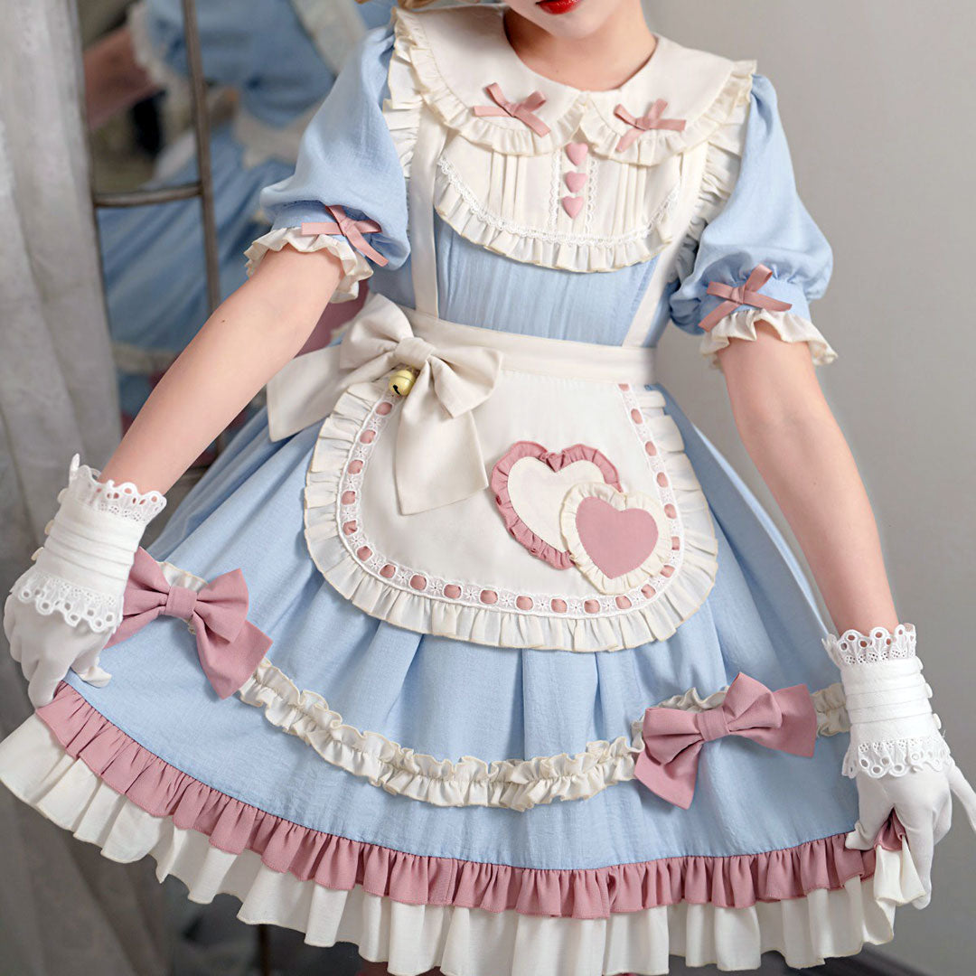 Lolita Bow Maid Dress SE23111