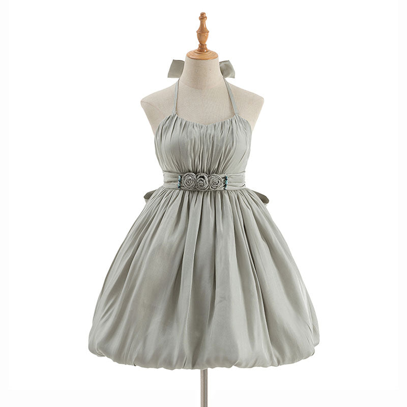 Lolita Bow Rose Flower Dress SE22775