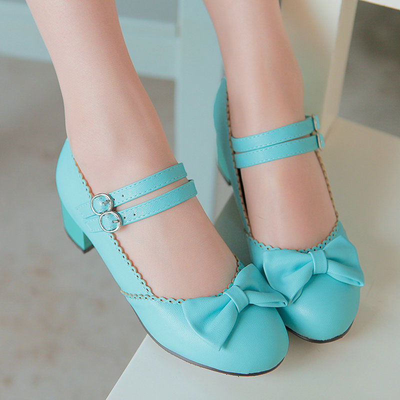 Lolita Bow Student Shoes SE22928