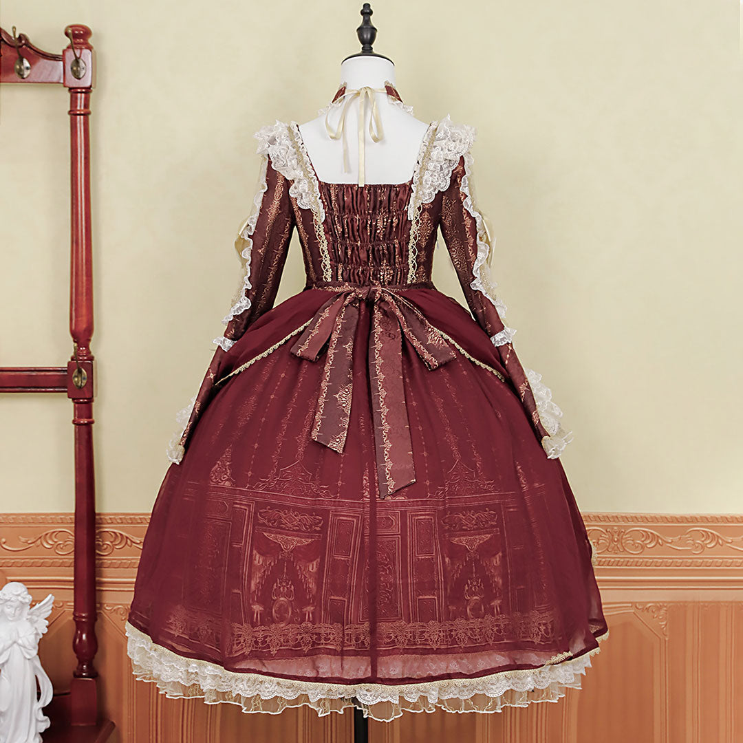 Lolita Lace Floral Dress SE23281