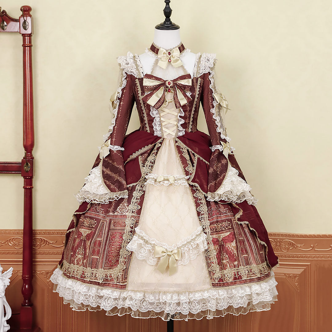 Lolita Lace Floral Dress SE23281