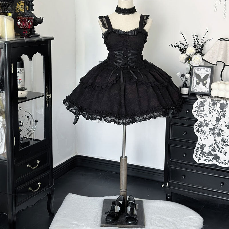 Lolita Lace Floral Dress SE23286