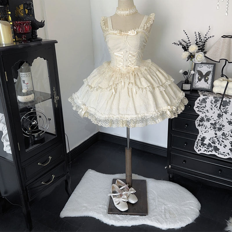 Lolita Lace Floral Dress SE23286