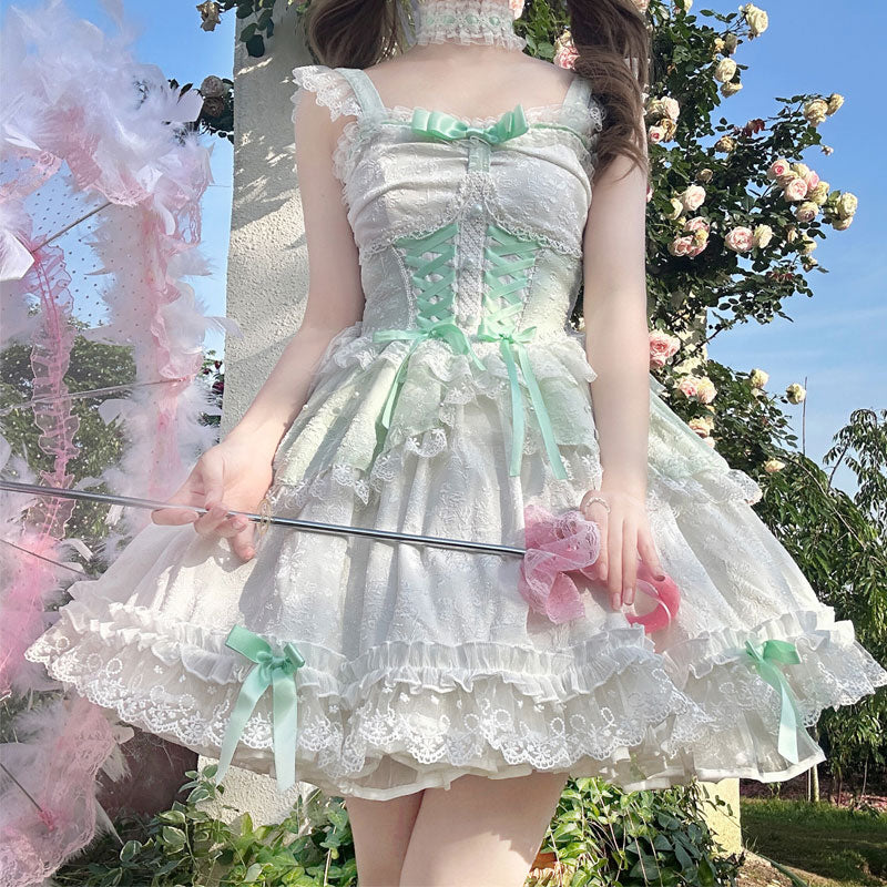 Lolita Lace Floral Dress SE23286