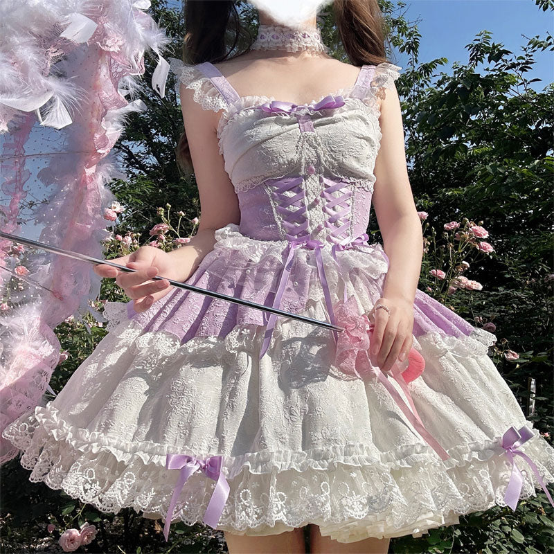 Lolita Lace Floral Dress SE23286