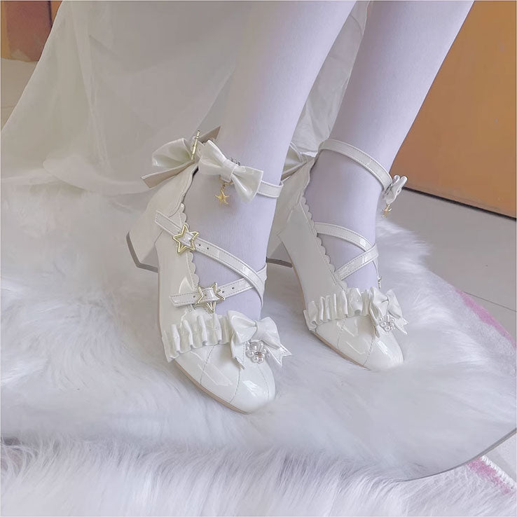 Lolita Star Bow Shoes SE22871