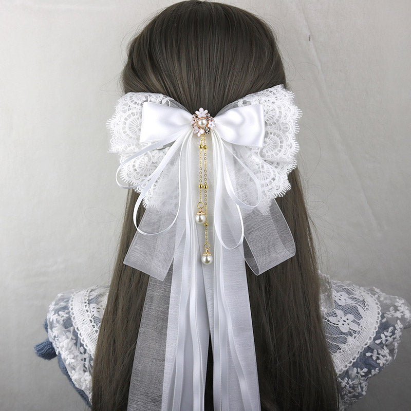Long Tail Bow Hair Pin SE23006