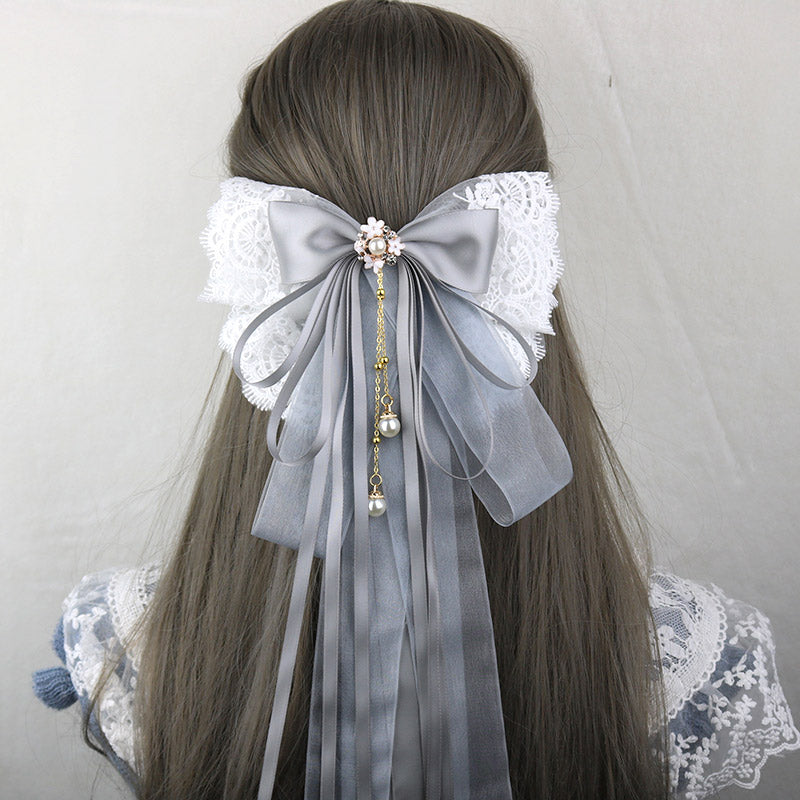Long Tail Bow Hair Pin SE23006