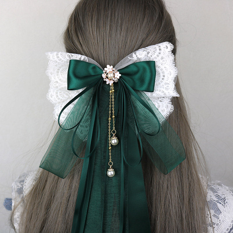 Long Tail Bow Hair Pin SE23006