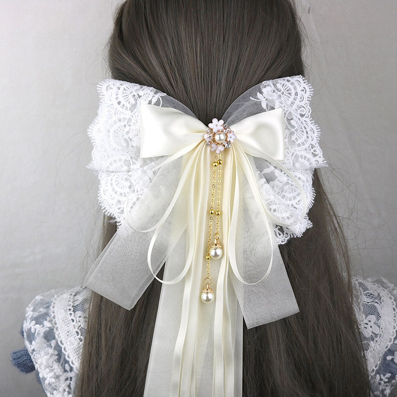 Long Tail Bow Hair Pin SE23006