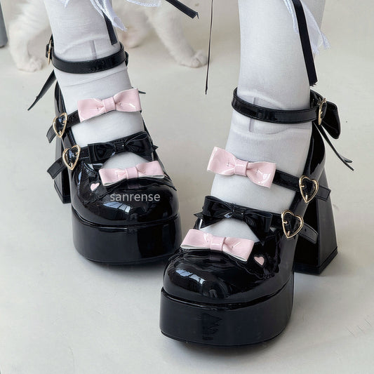 Love Bow Heels Shoes SE23330