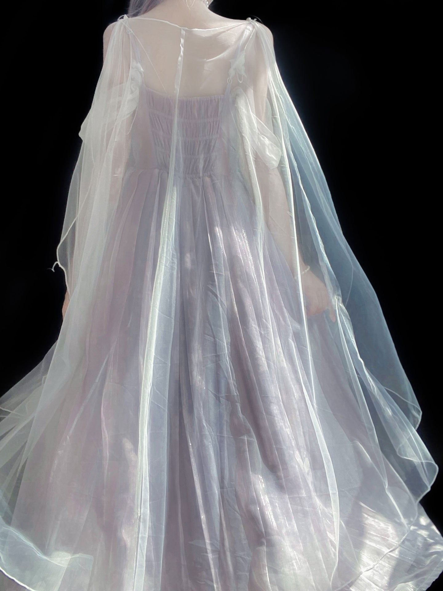 Mesh Butterfly Flower Dress SE22971