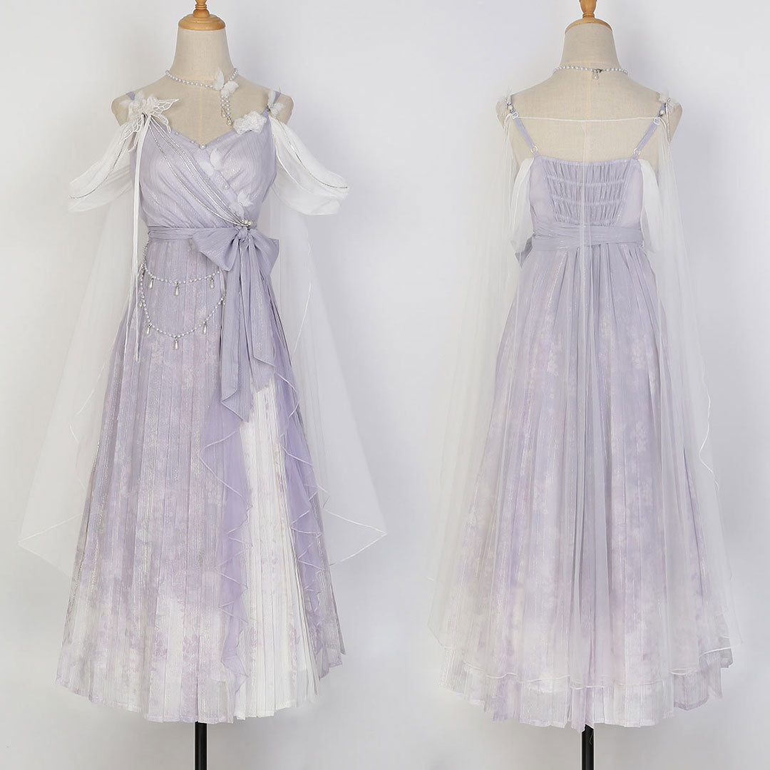 Mesh Butterfly Flower Dress SE22971