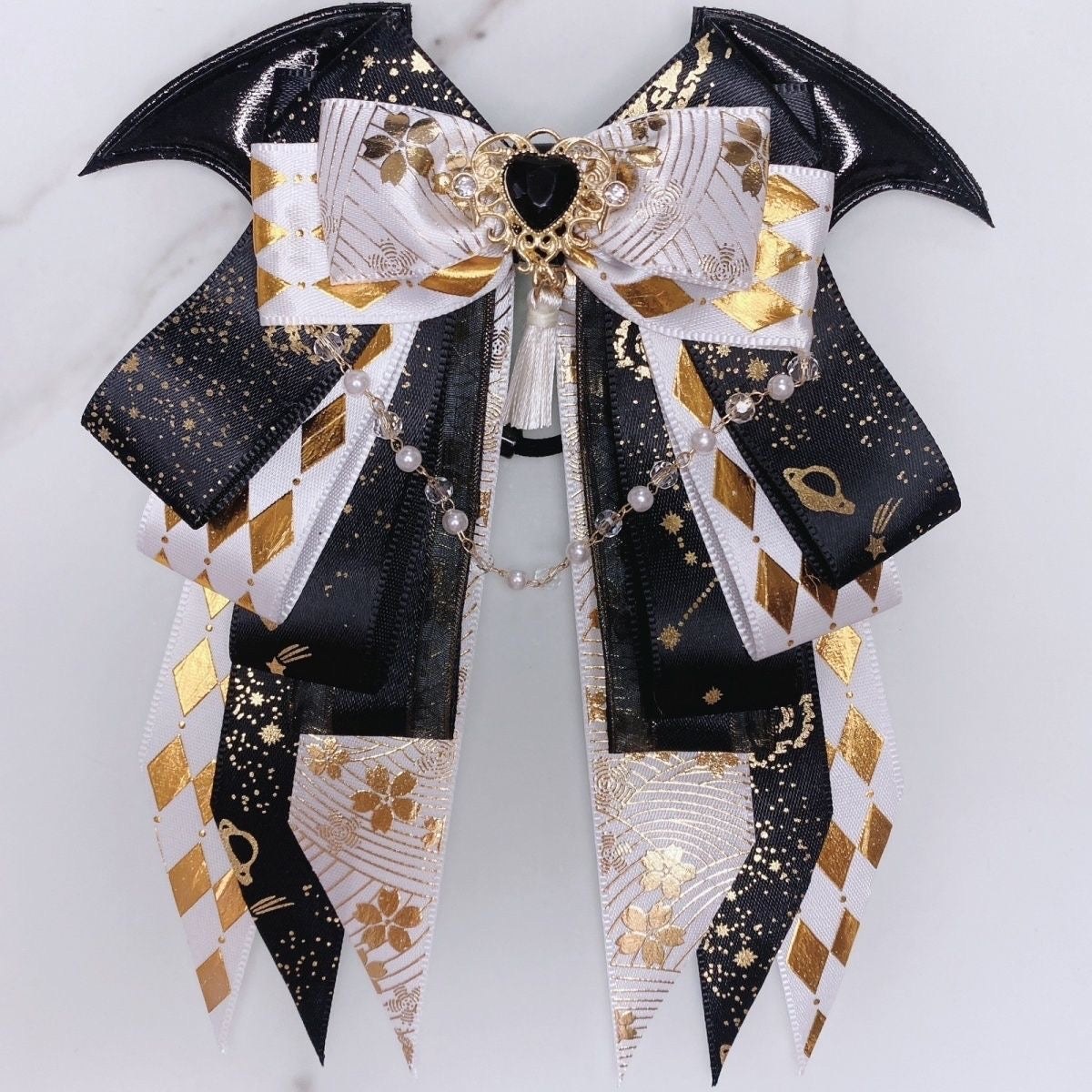Pearl Tassel Bow Hair Accessory SE23561