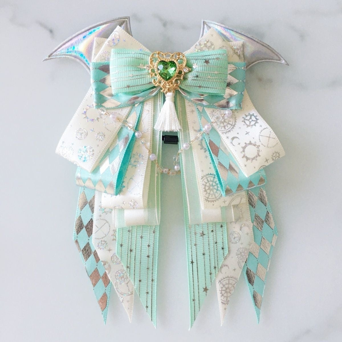 Pearl Tassel Bow Hair Accessory SE23561