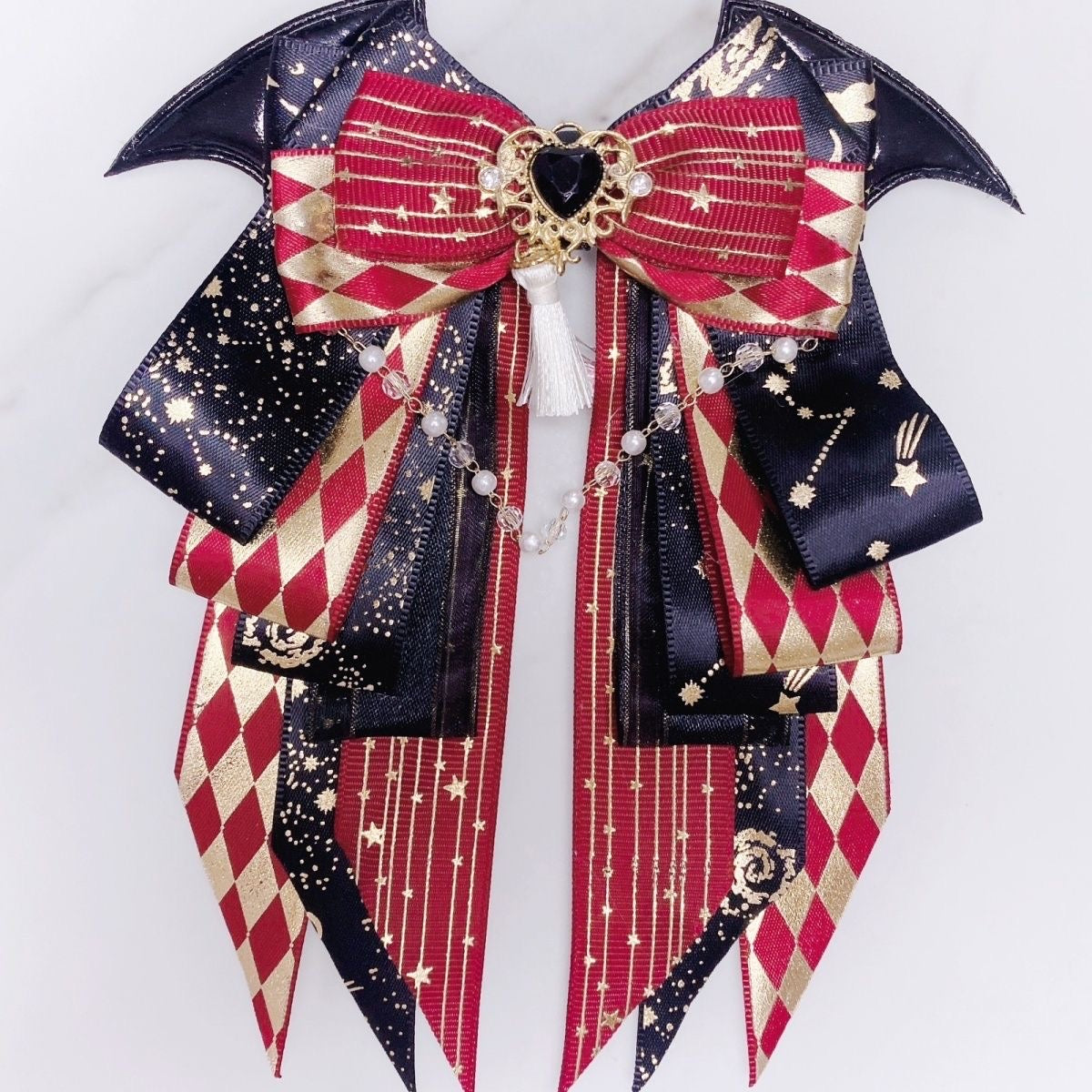 Pearl Tassel Bow Hair Accessory SE23561