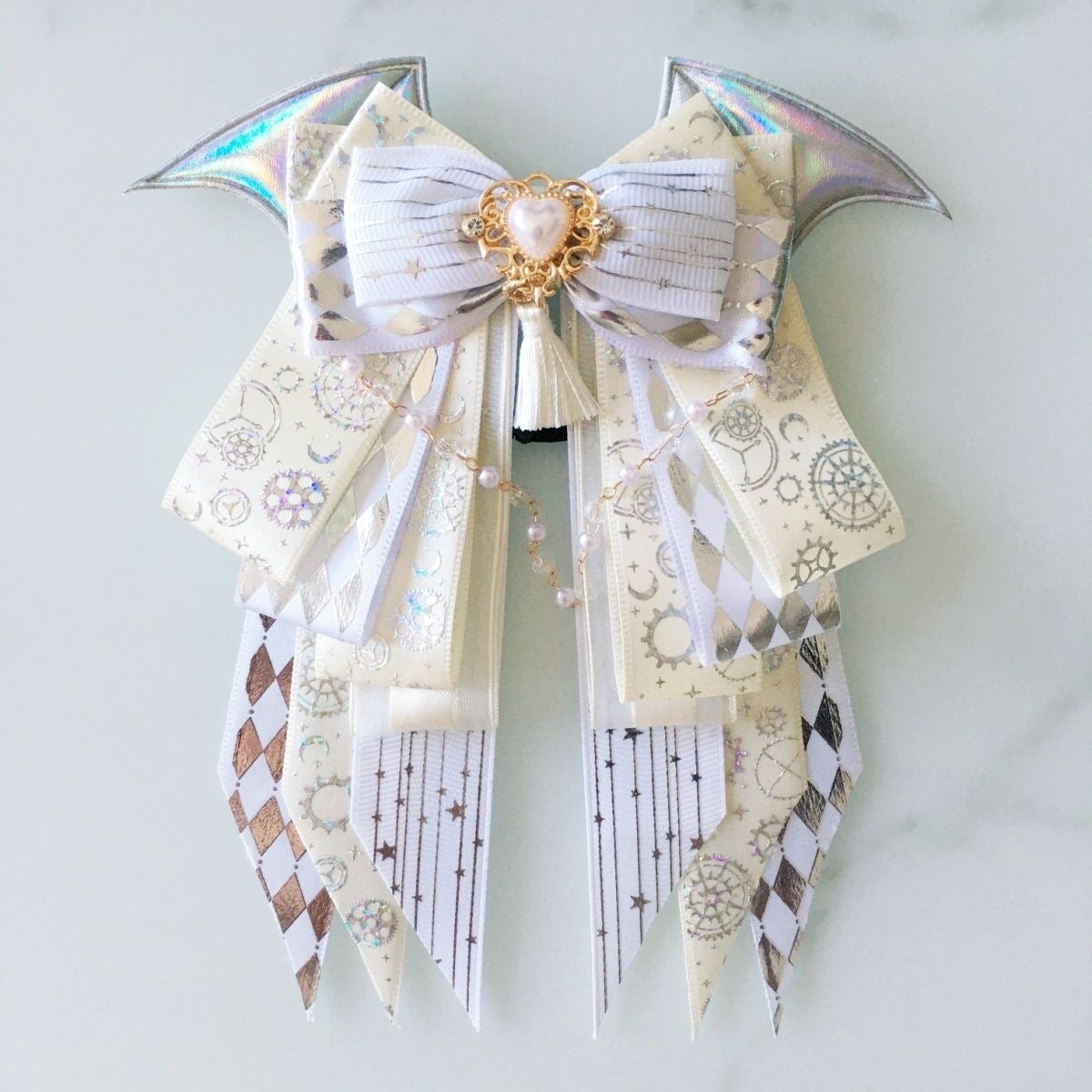 Pearl Tassel Bow Hair Accessory SE23561