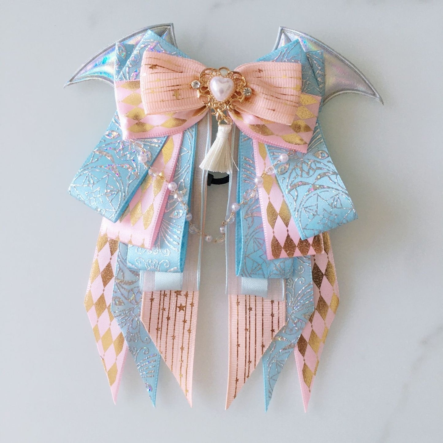 Pearl Tassel Bow Hair Accessory SE23561