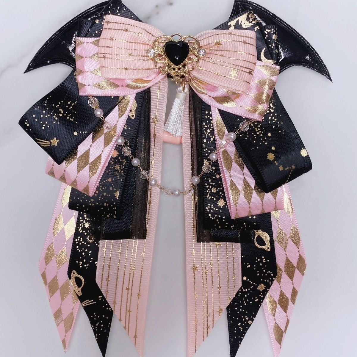 Pearl Tassel Bow Hair Accessory SE23561