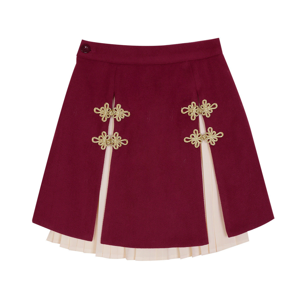 Rabbit Embroidery Coat Skirt Outfit SE23811