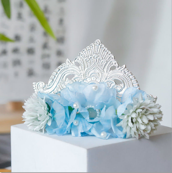 Retro Floral Headpiece SE23949