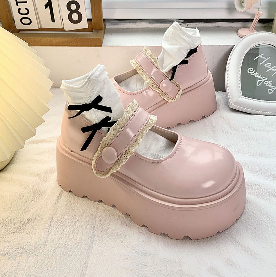 Retro Lace Shoes SE23467