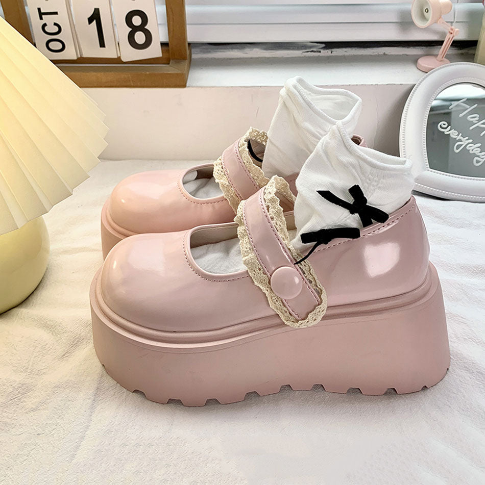 Retro Lace Shoes SE23467