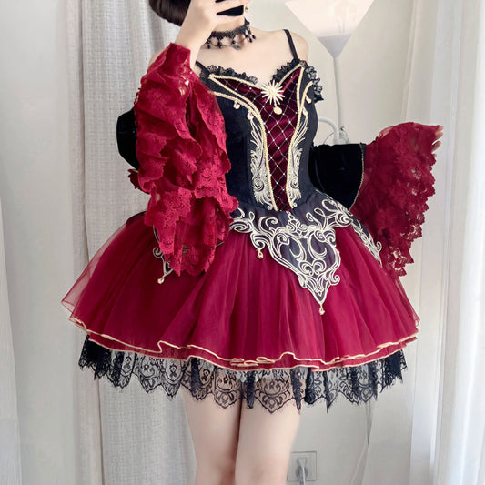 Rose Lace Dress Set SE23379