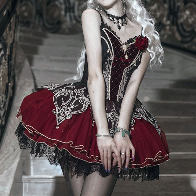 Rose Lace Dress Set SE23379