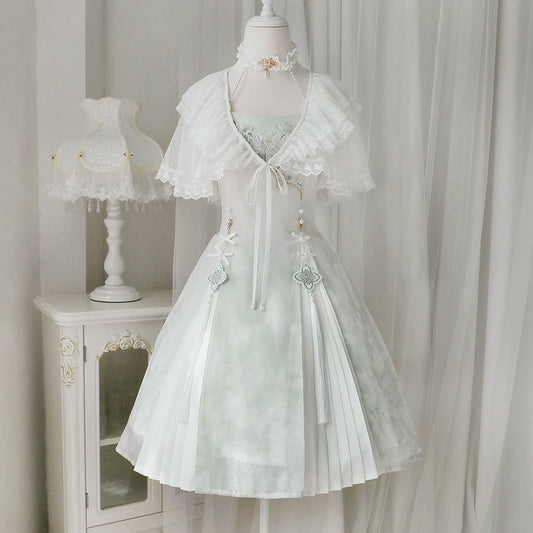 Ruffle Flower Dress Set SE22817