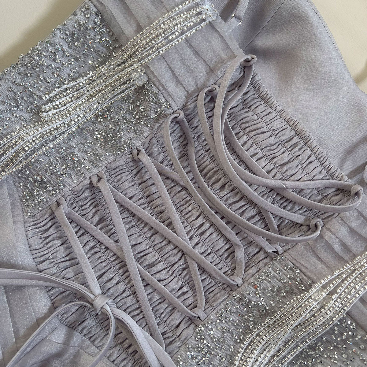 Sequined Strapless Dress SE23484