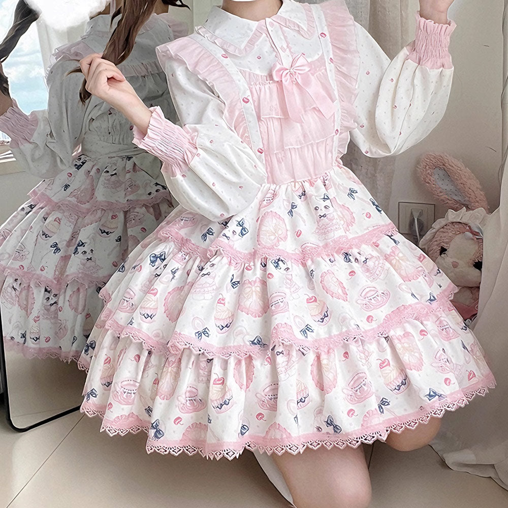 Strawberry Cake Dress Set SE23800