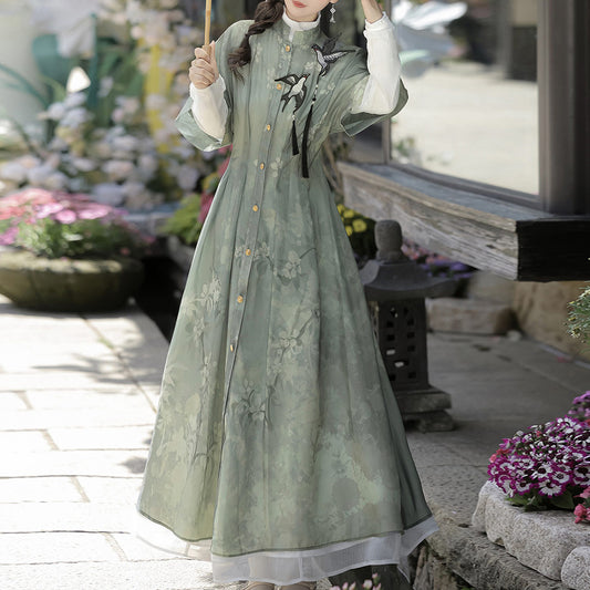 Swallow Flower Dress Set SE23708