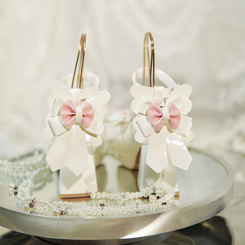 Sweet Butterfly Bow Heels Shoes SE23376