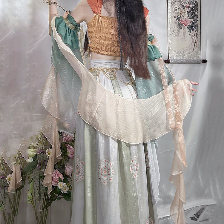 Sweet Flower Hanfu Dress SE22698