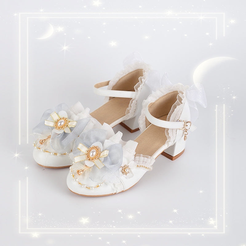 Sweet Flower Princess Lace Shoes SE23357