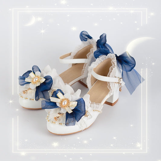 Sweet Flower Princess Lace Shoes SE23357
