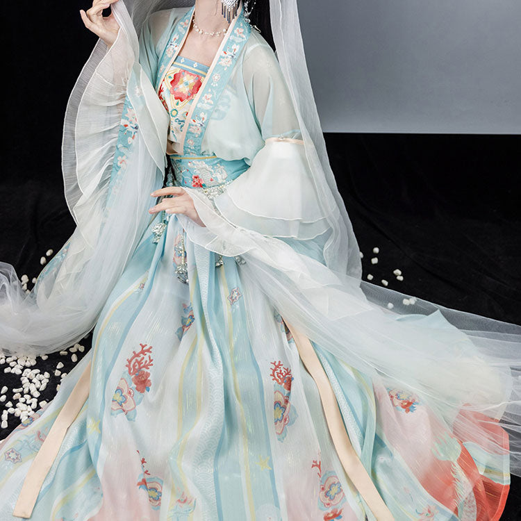 Sweet Flower Hanfu Dress SE22747