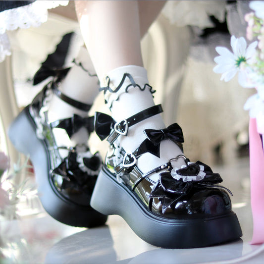 Sweet Love Bow Platform Shoes SE23514