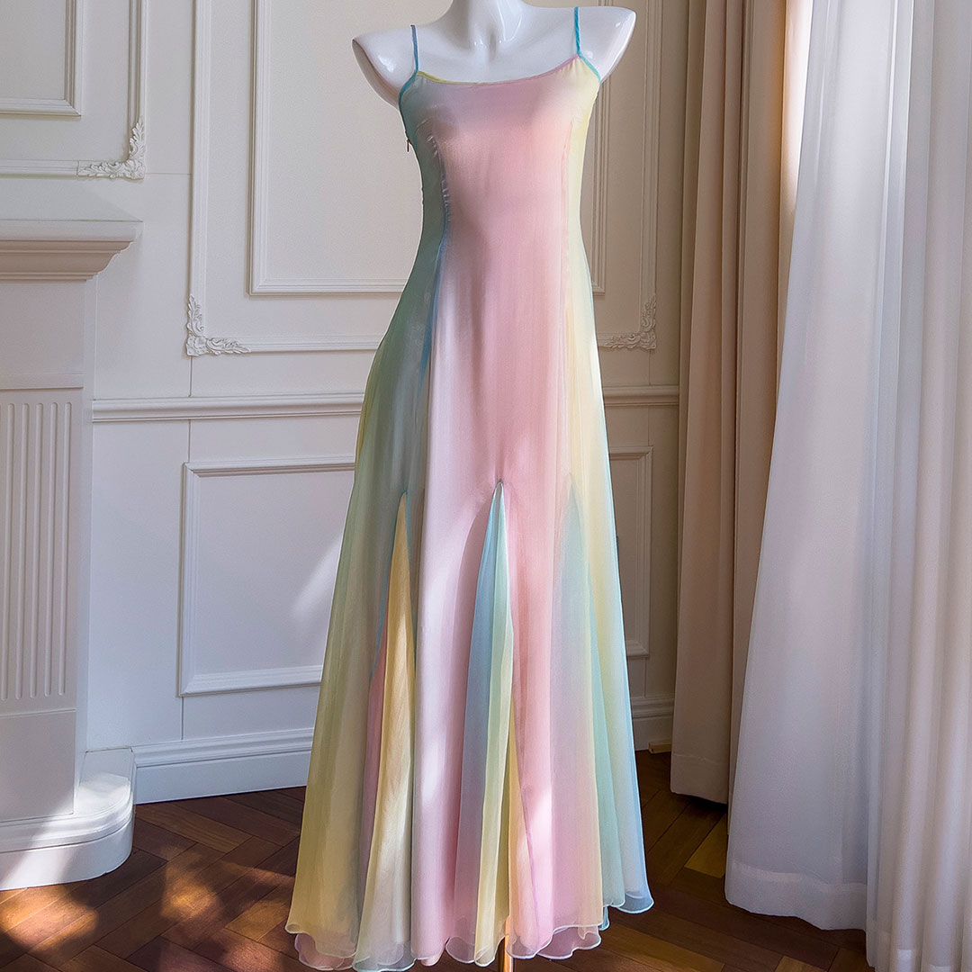 Sweet Rainbow Mesh Dress SE22860 Sweet Rainbow Mesh Dress SE22860