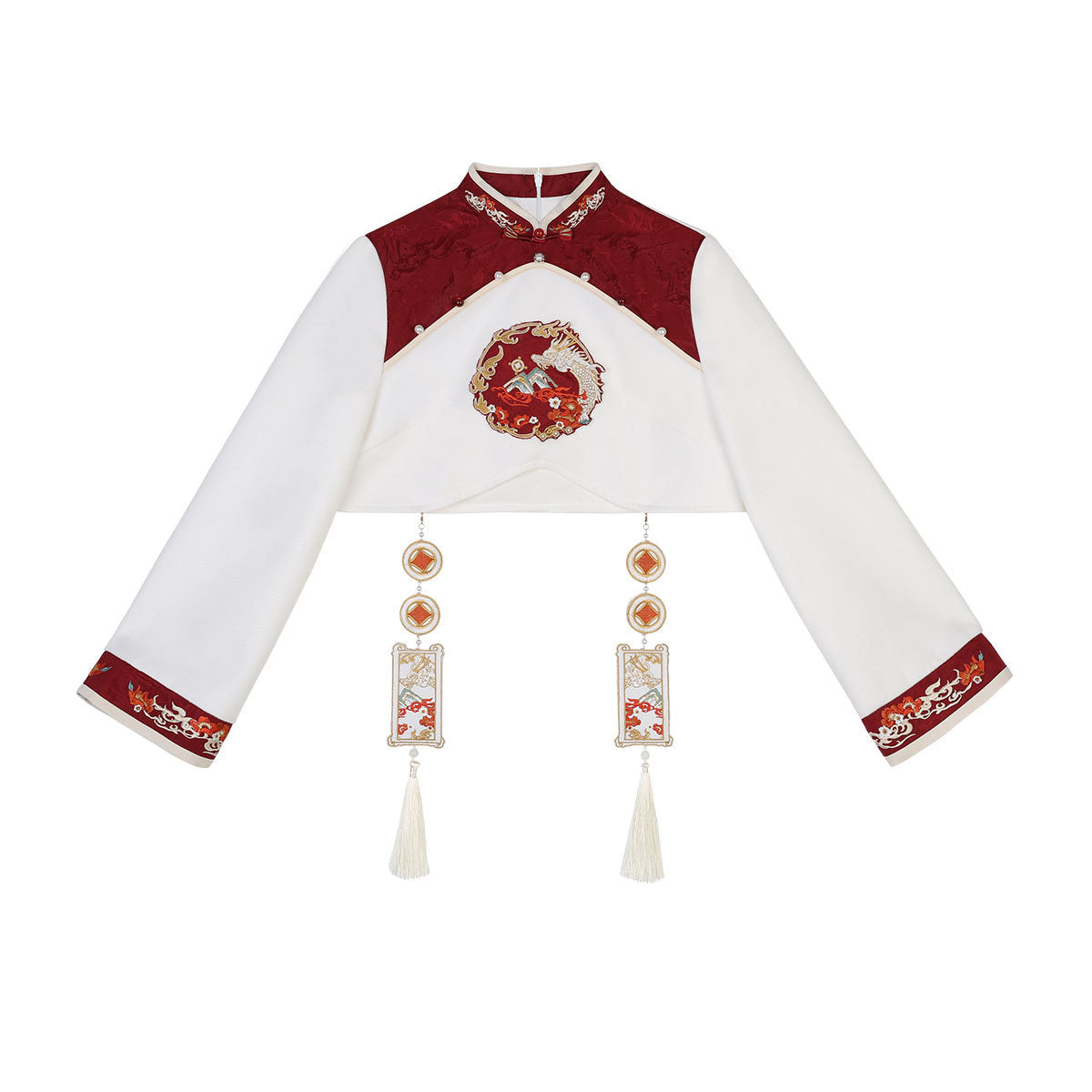 Tassel Flower Dress Hanfu Set SE23003