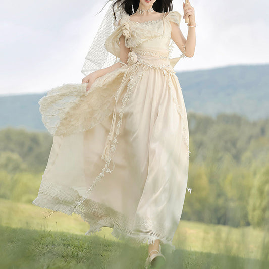 Tassel Flower Dress SE23288