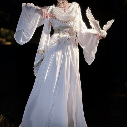 Tassel Lolita White Dress SE23714