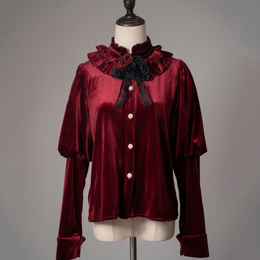 Velvet Bow Floral Dress SE22976