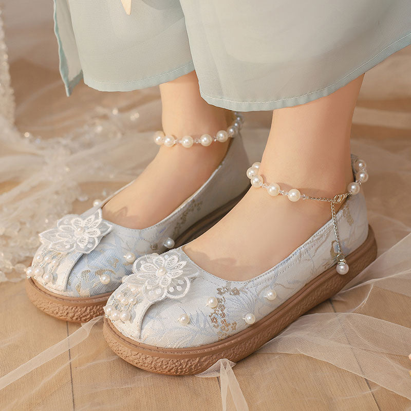 Pearl Flower Hanfu Shoes SE23066