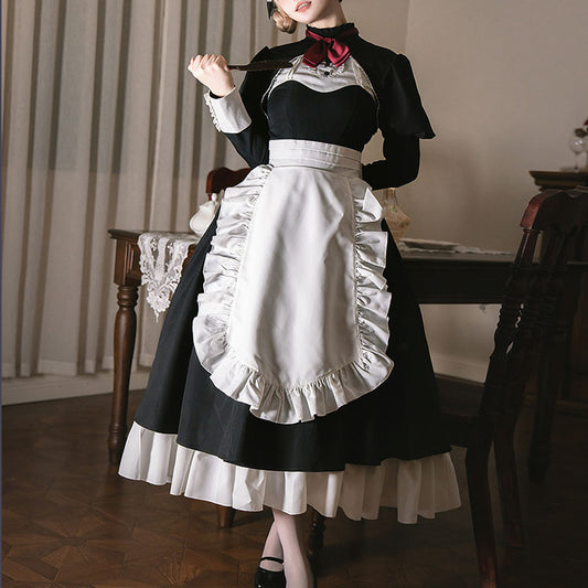 Black Bow Uniform Dress SE23117