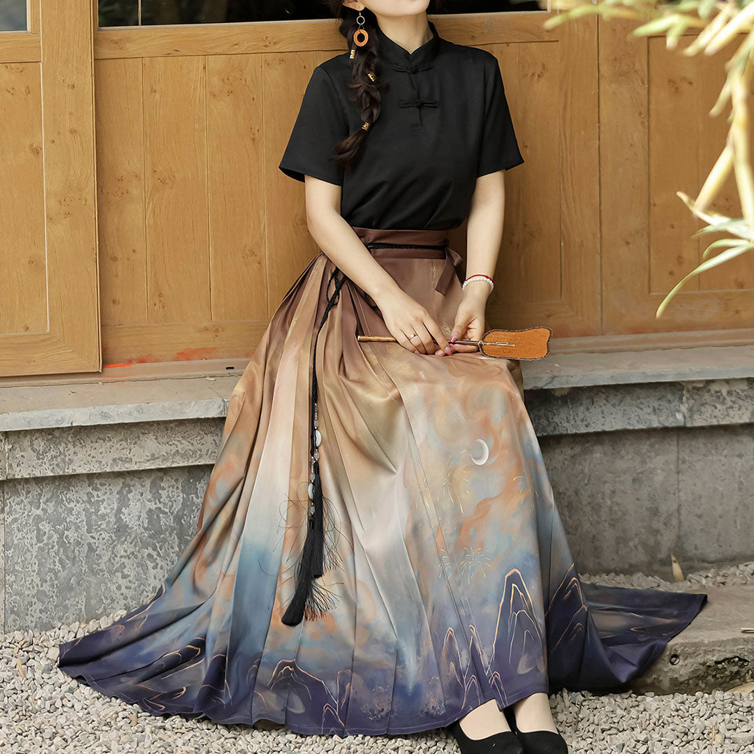 Tassel Beacon Fire Hanfu Set SE23162