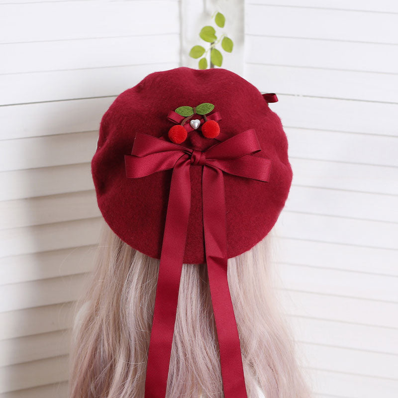 Bow Cherry Hat SE23164